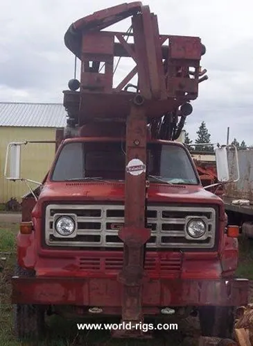 Used 1978 Built Schramm T64HB drilling rig for Sale